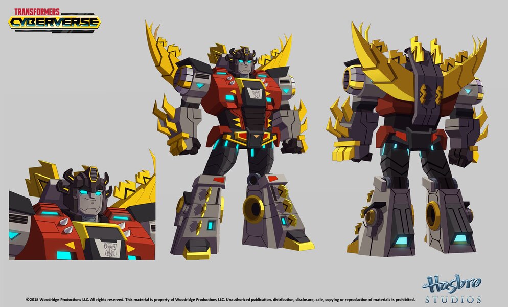 Transformers Cyberverse Season 4 Trypticon, Volcanicus, Dinobots Models  (9 of 10)